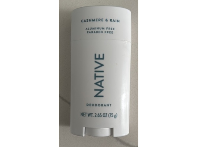 Native Deodorant, Cashmere & Rain, 2.65 oz/75g