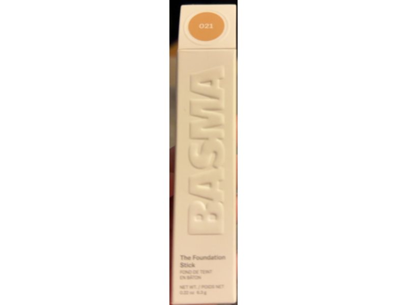 Basma The Foundation Stick, 021, 0.22 oz/6.3 g