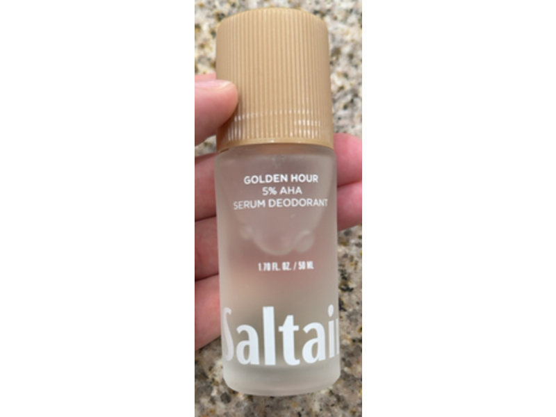 Saltair 5% AHA Serum Deodorant, Golden Hour, 1.7 fl oz/50 mL