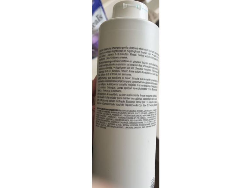 Joico Color Balancing Blue Shampoo, 33.6 fl oz/1 L