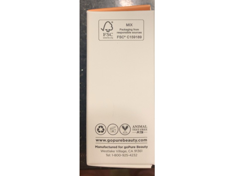 GoPure Brightening & Even Serum, Vitamin C, Kakadu Plum & Ferulic Acid, 1 fl oz/30 mL