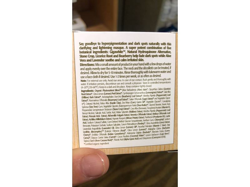 Eminence Organic Skincare Bright Skin Masque, 2 Ounce