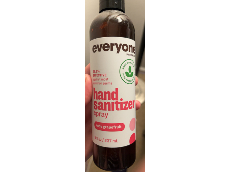 Everyone For Every Body Hand Sanitizer, Ruby Grapefruit, 8 fl oz/237 mL