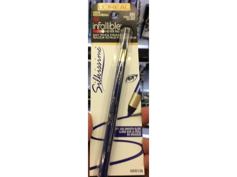 L'Oreal Paris Infallible Silkissime Eyeliner, 250 Cobalt Blue, 0.03 oz/1.10 g