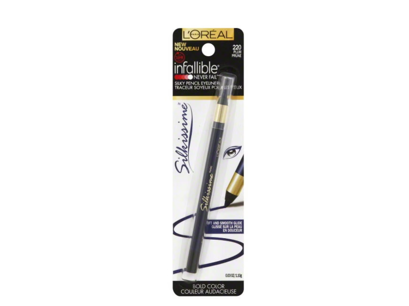 L'Oreal Paris Infallible Silkissime Eyeliner, 220 Plum, 0.03 oz/1.10 g