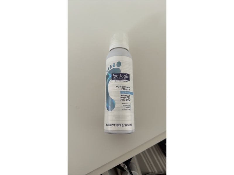 Footlogix Very Dry Skin Formula Mousse, 4.23 oz / 119.9 g