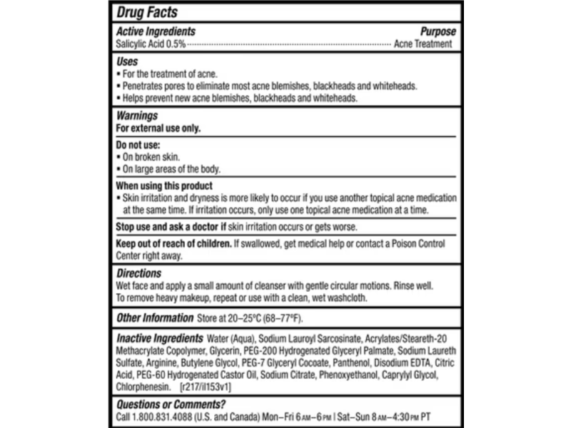 Paula's choice Pore Normalizing Cleanser, 6 fl oz/177 mL