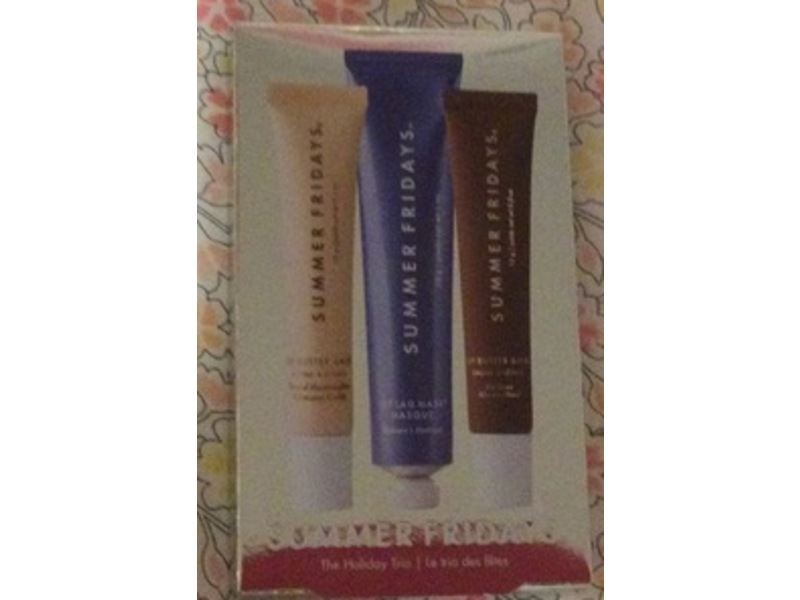 Summer Fridays The Holiday Lip Balm Set Trio