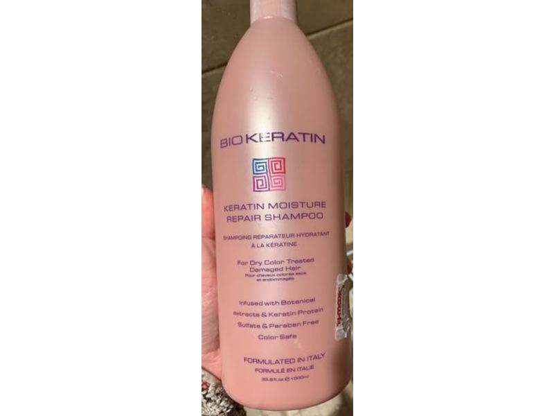 Biokeratin Moisture Repair Shampoo, 33.8 fl oz/1000 mL