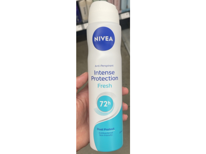 Nivea Intense Protection 72h Deodorant, Fresh, 250 mL