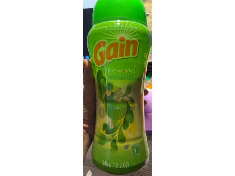 Gain Fireworks In - Wash Scent Booster Beads, Original, 12.2 oz/345 g