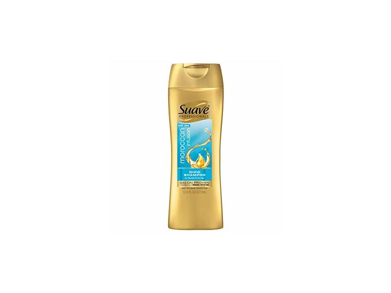 Suave Professionals Moroccan Oil Infusion Shine Shampoo, 12.6 fl oz