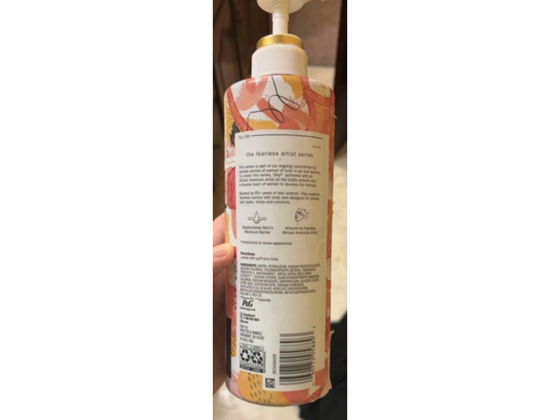Olay Body Wash, Ceramides+Vanilla Bean, 20 fl oz/591 mL