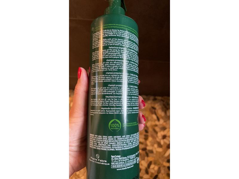 Rene Furterer OKARA COLOR Color Protection Shampoo, Pump 20.2 Fl oz