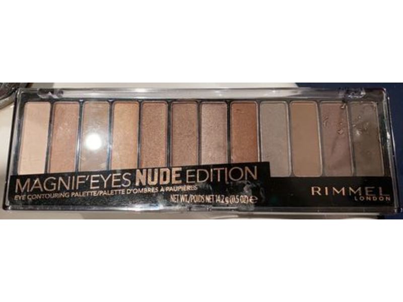Rimmel Magnif' Eyes Contouring Palette, Nude Edition, 0.5 oz/14.2 g