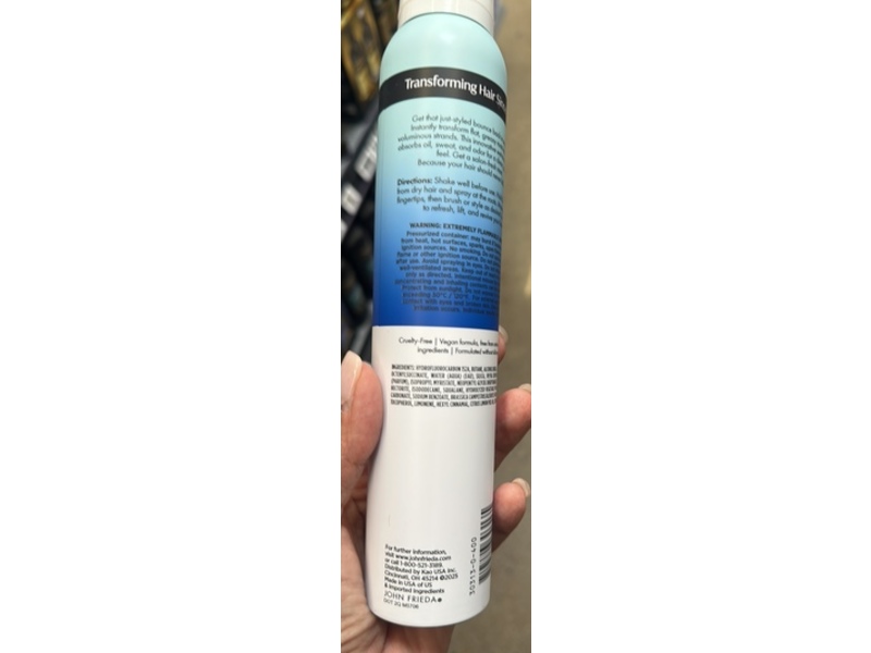 John Frieda Invisible Root Refresh Dry Shampoo, Volume Lift, 5.1 oz/147 g