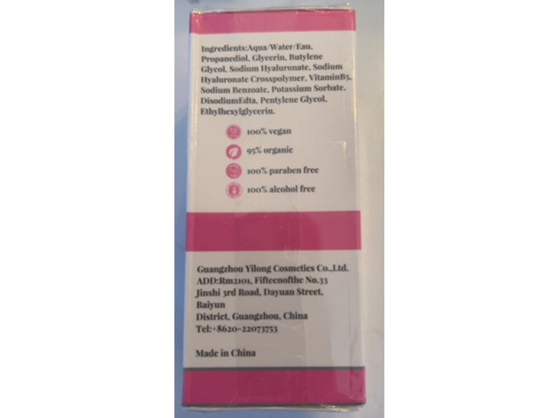 Luminesce Skincare The Serum, Hyaluronic Acid & Vitamin B5, 1 fl oz/30 mL