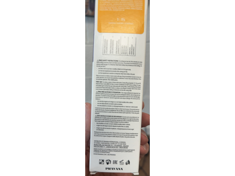 Pravana ChromaSilk Creme Hair Color, 10.03 Extra Light Sheer Golden Blonde, 3 fl oz/90 mL