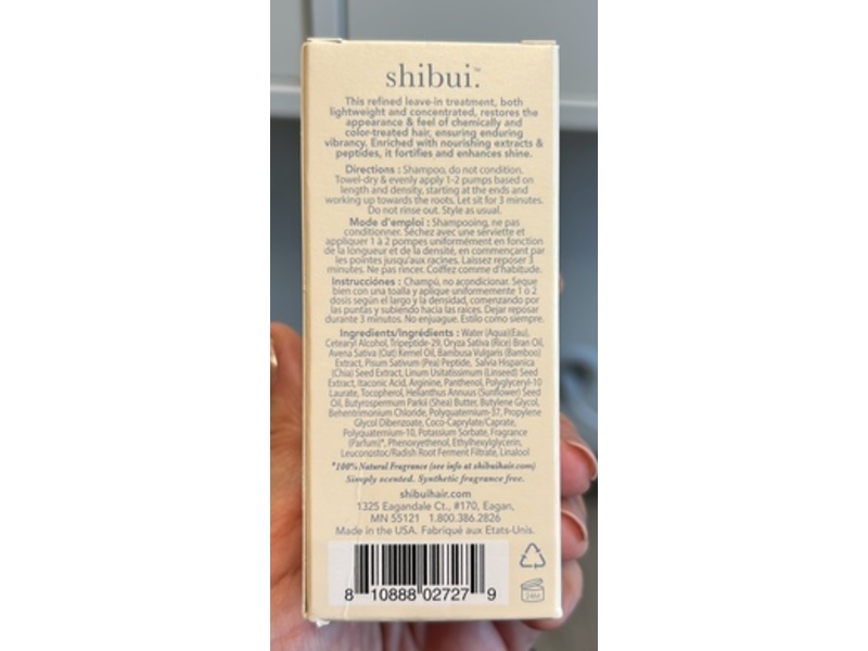 Shibui Peptide Primer Leave In Treatment, 1.7 fl oz/50 mL