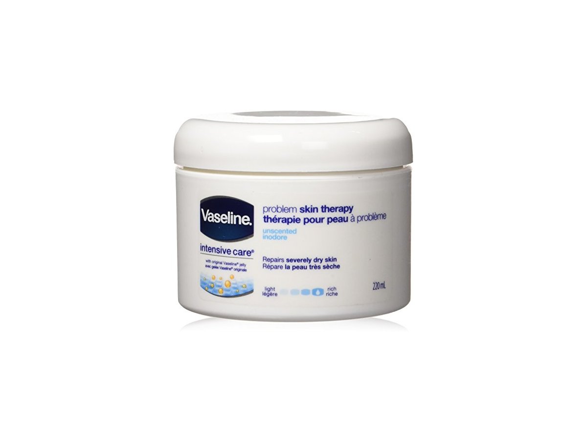 VASELINE Problem Skin Therapy Unscented Moisturizer Cream, 220 ml