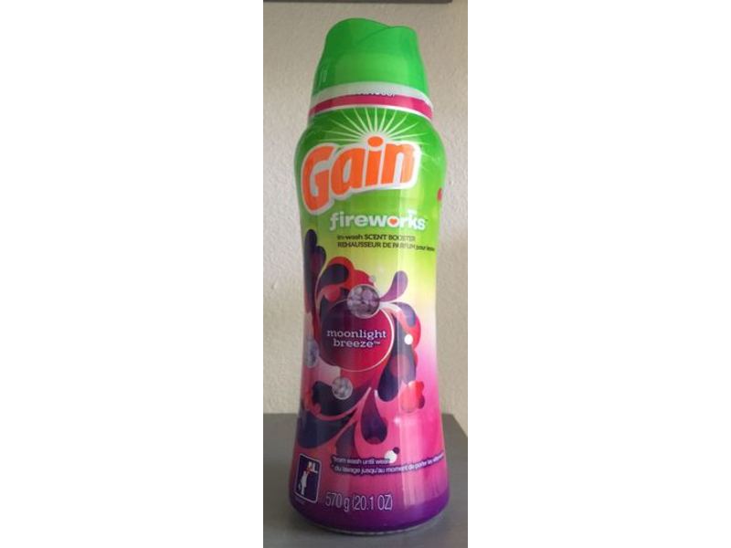 Gain Fireworks In-Wash Scent Booster Beads, Moonlight Breeze, 20.1 oz/570 g