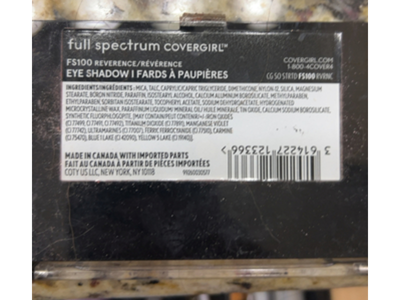 Covergirl So Saturated Eye Shadow Palettes, FS100 Reverence, 0.23 oz/6.5 g