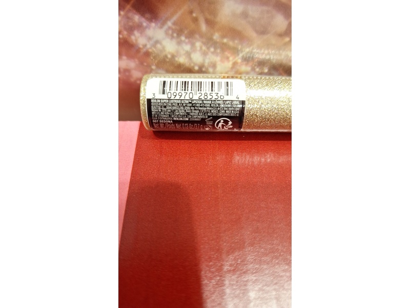 Revlon Super Lustrous Lipstick, 007 Sedona, 0.13 oz/3.7 g
