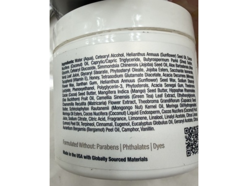 Mild By Nature Body Butter, Orange Bergamot , 4 oz/114 g