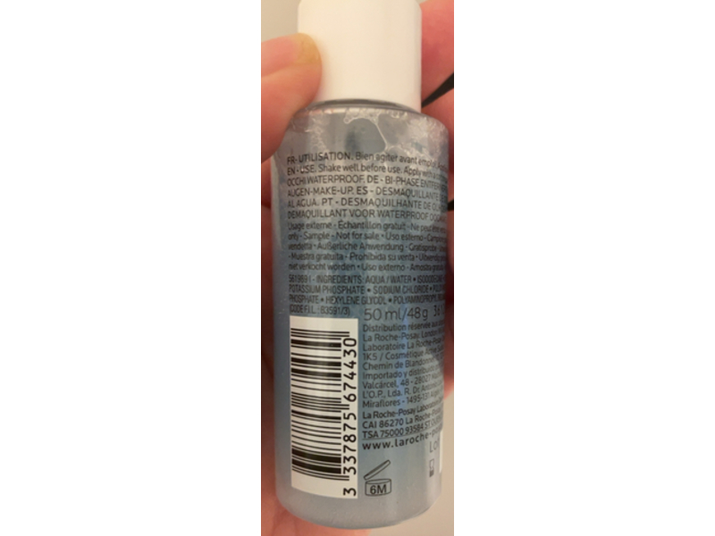 La Roche Posay Respectissime Eye Makeup Remover, 50 mL