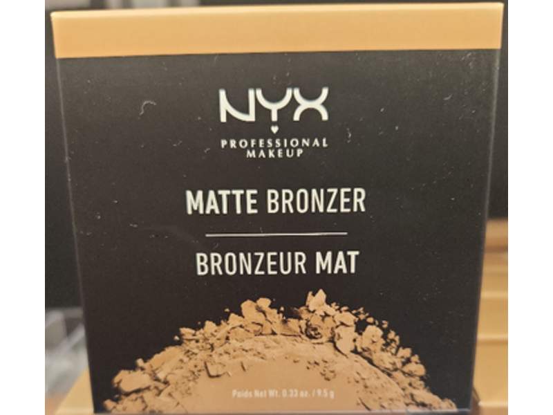 Nyx Professional Makeup Matte Bronzer, Light, 0.33 oz/9.5 g