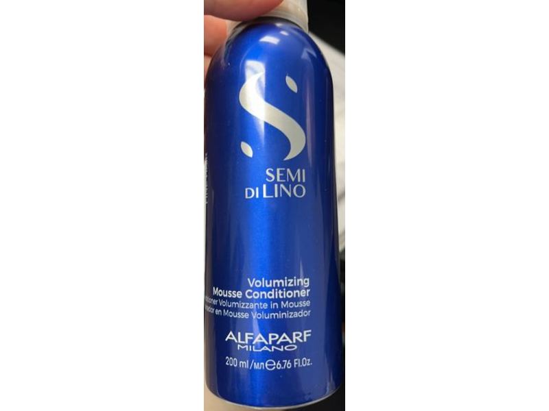 Alfaparf Milano Semi Di Lino Volumizing Mousse Conditioner, 6.76 fl oz/200 mL