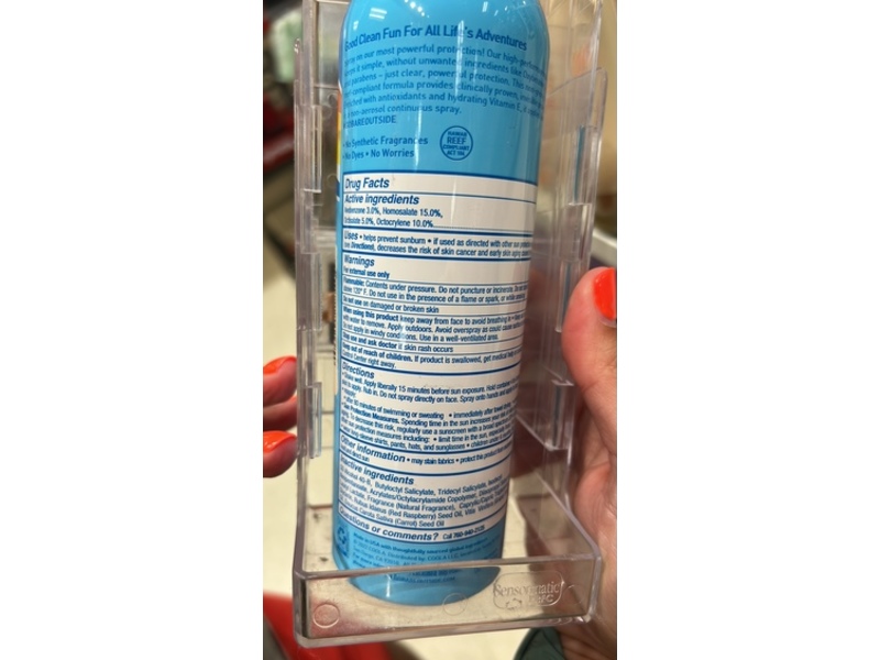 Bare Republic Clearscreen Sunscreen Spray, SPF 100, 4 fl oz/177 mL