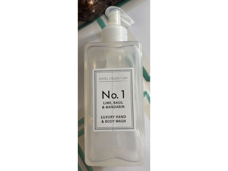 Hotel Collection Luxury Hand & Body Wash, Lime, Basil & Mandarin, 250 mL, 2 Pack