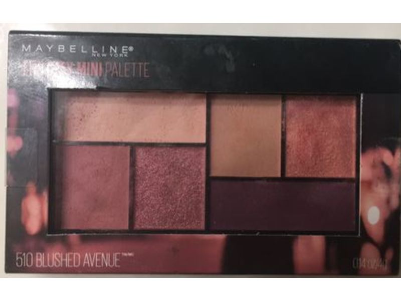Maybelline The City Mini Eyeshadow Palette, 510 Blushed Avenue, 0.14 oz/4 g