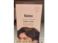 Hims Under Cover Hair Color & Conditioner, Dark Brown, Fresh Forest Scent, 5 fl oz/148 mL - thumbnail 2