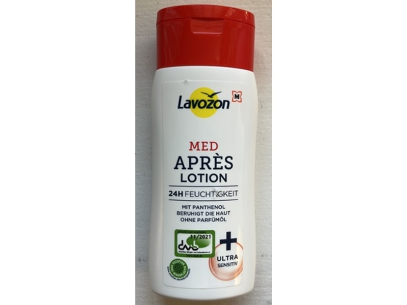 Lavozon Med After-Hour Lotion, Ultra Sensitive, 200 mL