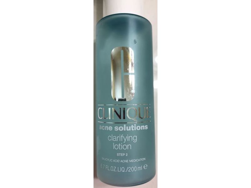 Clinique Acne Solutions Clarifying Lotion, Step 2, 6.7 fl oz/200 mL