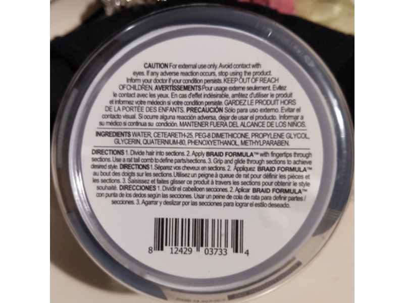 Ebin New York Braid Formula Super Hold Conditioning Gel, 6.35 fl oz/180 mL