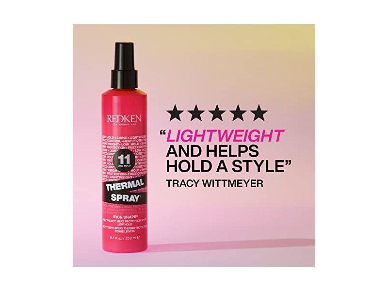 Redken Iron Shape 11 Thermal Holding Spray, For All Hair Types 8.5 Fl Oz