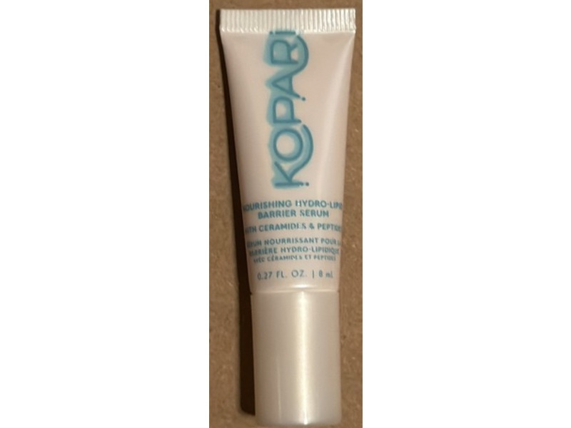 Kopari Nourishing Hydro-Lipid Barrier Serum, Ceramides & Peptides, 0.27 fl oz/8 mL