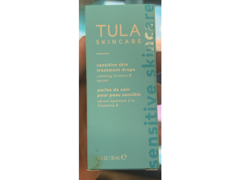 Tula Skincare Sensitive Skin Treatment Serum, Calming Vitamin B, 1 fl oz/30 mL