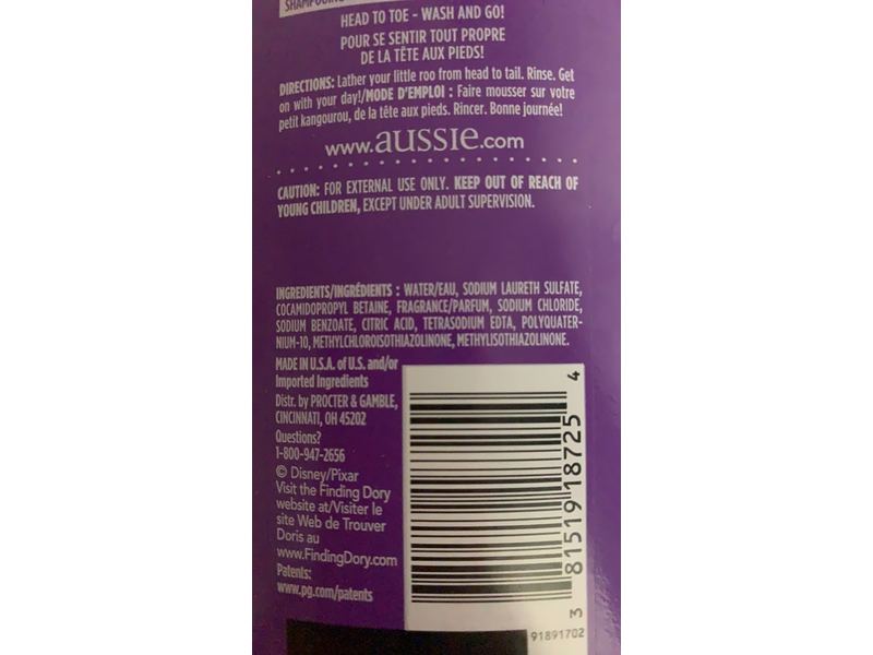 Aussie Kids 3-N-1 Shampoo, Melon Head, 26.2 fl oz/778 mL