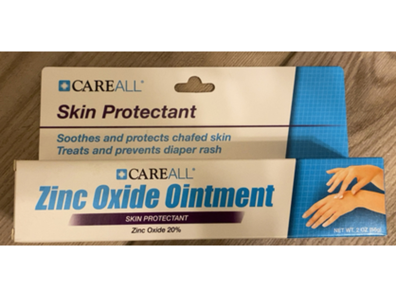Careall Skin Protectant Ointment, Zinc Oxide, 2 oz/60 g, Pack Of 3