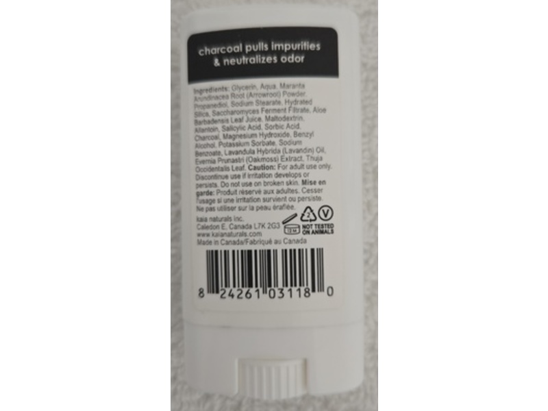 Kaia Naturals The Takesumi Detox Charcoal Deodorant + Detox, Sakura Blossom, 0.42 oz/12 g