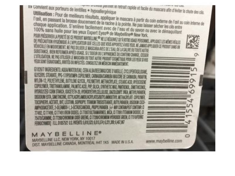 Maybelline Full 'N Soft Mascara, 301 Very Black, 0.28 fl oz/8.2 mL