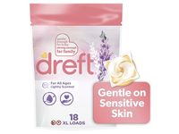 Dreft Laundry Detergent Pacs, Lightly Scent, 18 Loads, 26 oz/759 g - Image 2