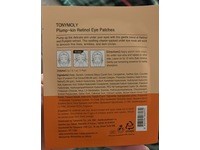 TonyMoly Retinol Eye Patches, Plump-Kin, 0.1 fl oz/3 g, 1 Count - Image 4