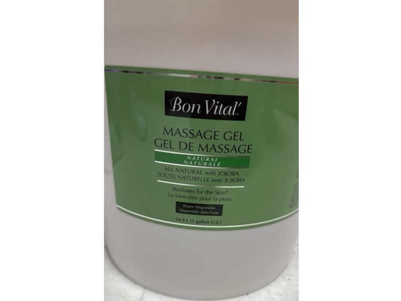 Bon Vital Massage Gel, Jojoba, 18.9 L