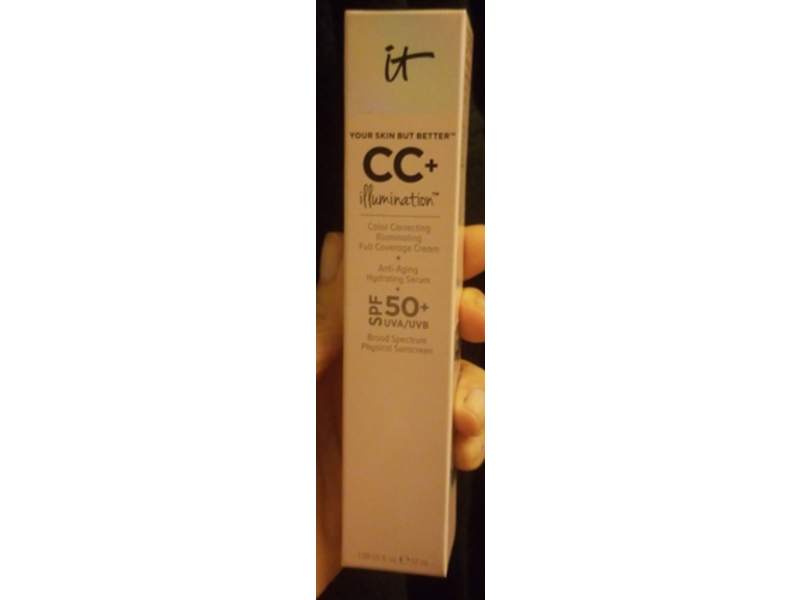 It Your Skin But Better CC+ Illumination + Hydrating Serum, Medium Tan, SPF 50+, 1.08 fl oz/32 mL