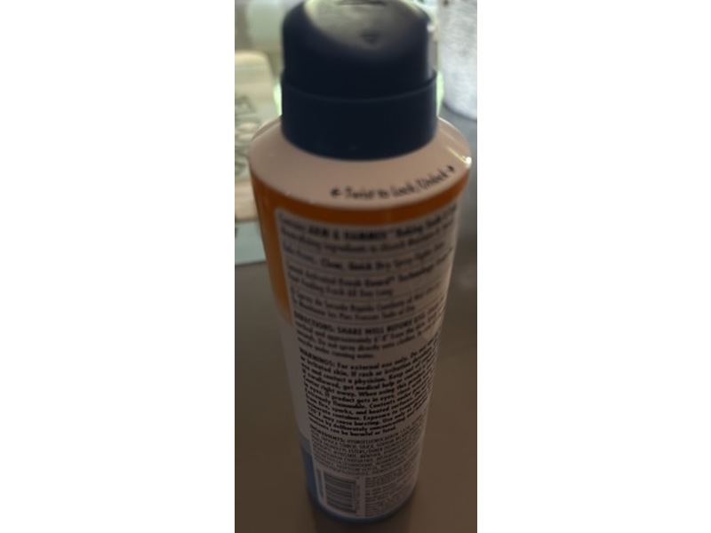 Arm & Hammer Invisible Foot Powder Spray, 7 oz/198 g